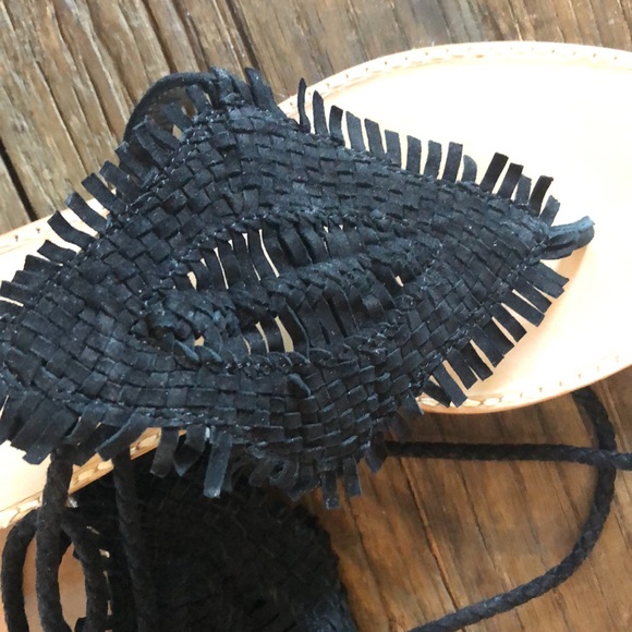 Joie Kacia Huarache Suede Lace-up Sandals size 37 - Picture 5 of 12